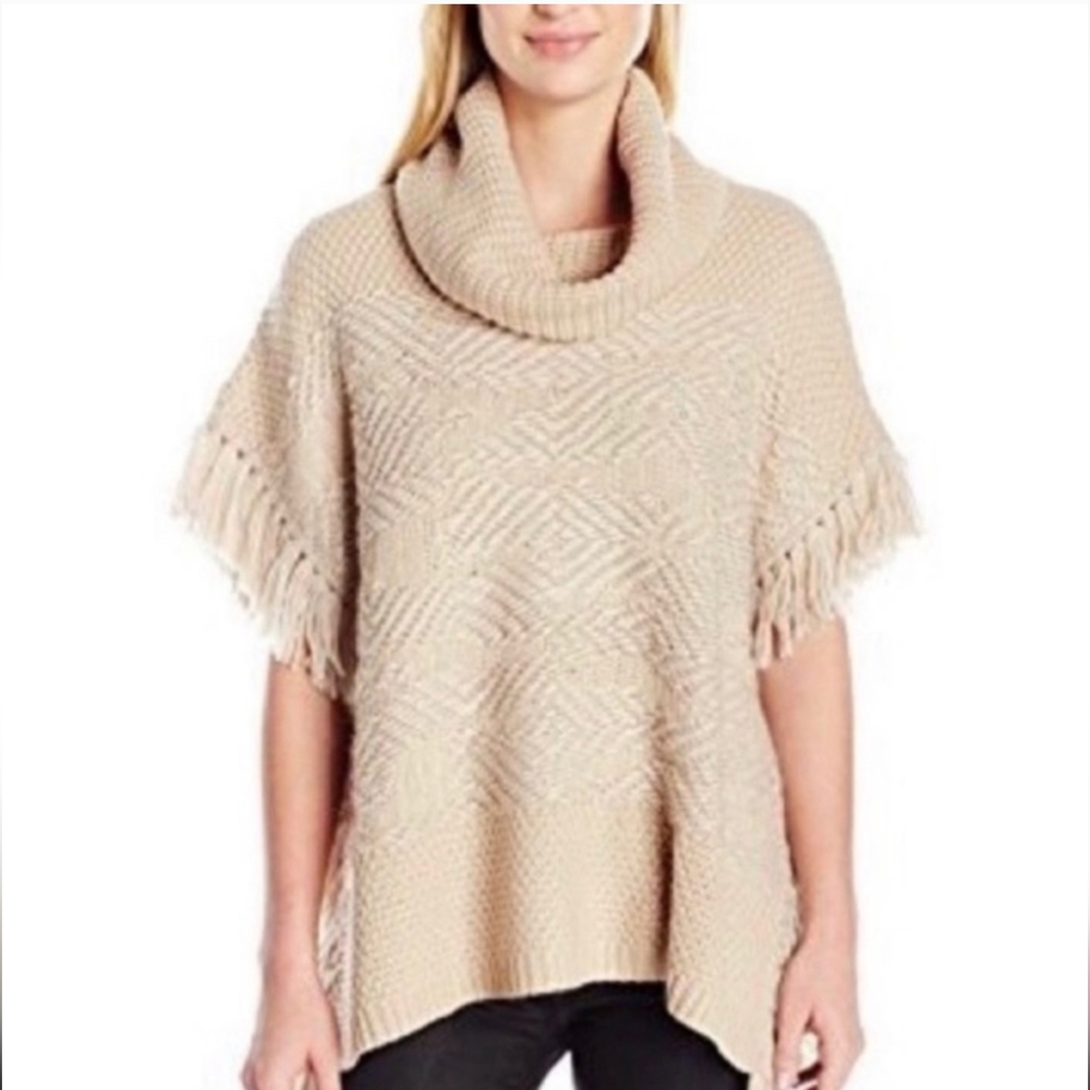 Lucky Brand Poncho Sweater L/XL